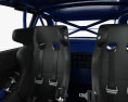 Subaru Impreza cupé 22B Rally con interior 2000 Modelo 3D