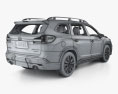 Subaru Ascent Touring mit Innenraum und Motor 2021 3D-Modell