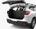 Subaru Ascent Touring con interior y motor 2021 Modelo 3D