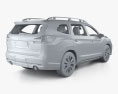 Subaru Ascent Touring 인테리어 가 있는 와 엔진이 2021 3D 모델 