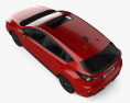 Subaru Impreza RS 2024 3D模型 顶视图