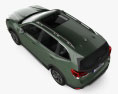 Subaru Forester e-Boxer 2024 3D模型 顶视图