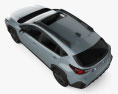 Subaru Crosstrek e-Boxer Touring 2024 3D-Modell Draufsicht