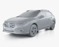 Subaru Crosstrek Sport US-spec 2024 3D 모델  clay render