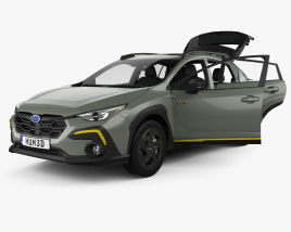Subaru Crosstrek Sport US-spec インテリアと 2024 3Dモデル