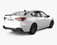 Subaru Legacy Sport 2024 3D модель back view