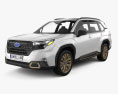 Subaru Forester Sport 2024 3D 모델 