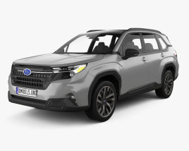 3D model of Subaru Forester Touring 2024