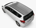 Suzuki (Maruti) Ertiga 2015 3D 모델  top view