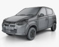 Suzuki Maruti Alto 800 2017 3D-Modell wire render