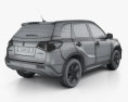 Suzuki Vitara (Escudo) HQインテリアと 2017 3Dモデル