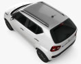 Suzuki Ignis 2019 3D-Modell Draufsicht