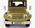 Suzuki Jimny 1970 3D-Modell Vorderansicht