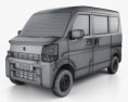 Suzuki Every 2020 3d model wire render