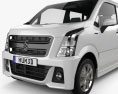 Suzuki Wagon R Stingray ハイブリッ 2021 3Dモデル