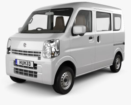 Suzuki Every with HQ interior 2020 3D model
