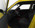 Suzuki Swift Sport mit Innenraum 2020 3D-Modell seats