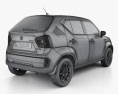 Suzuki Ignis mit Innenraum 2019 3D-Modell