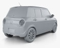 Suzuki Alto Lapin с детальным интерьером 2018 3D модель