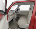 Suzuki Alto Lapin com interior 2018 Modelo 3d assentos