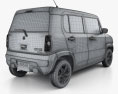 Suzuki Hustler 인테리어 가 있는 2016 3D 모델 