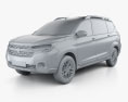 Suzuki Maruti XL6 2023 3d model clay render