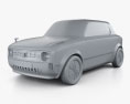 Suzuki Waku Spo 2022 3Dモデル clay render