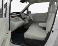 Suzuki Wagon R Stingray гібрид з детальним інтер'єром 2021 3D модель seats