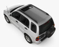 Suzuki Grand Vitara 5-Türer 2008 3D-Modell Draufsicht