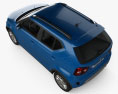 Suzuki Ignis 2022 3D模型 顶视图