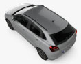 Suzuki Baleno 2022 3D модель top view