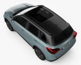 Suzuki Vitara ibrido AllGrip 2022 Modello 3D vista dall'alto