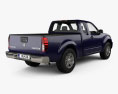 Suzuki Equator Extended Cab 2012 3D 모델  back view