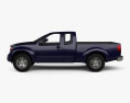 Suzuki Equator Extended Cab 2012 3d model side view