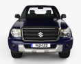 Suzuki Equator Extended Cab 2012 3D-Modell Vorderansicht