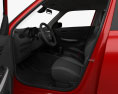Suzuki Swift with HQ interior 2020 3d model seats