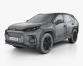 Suzuki Across 2024 3D-Modell wire render