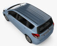 Suzuki Ertiga 2020 3D模型 顶视图