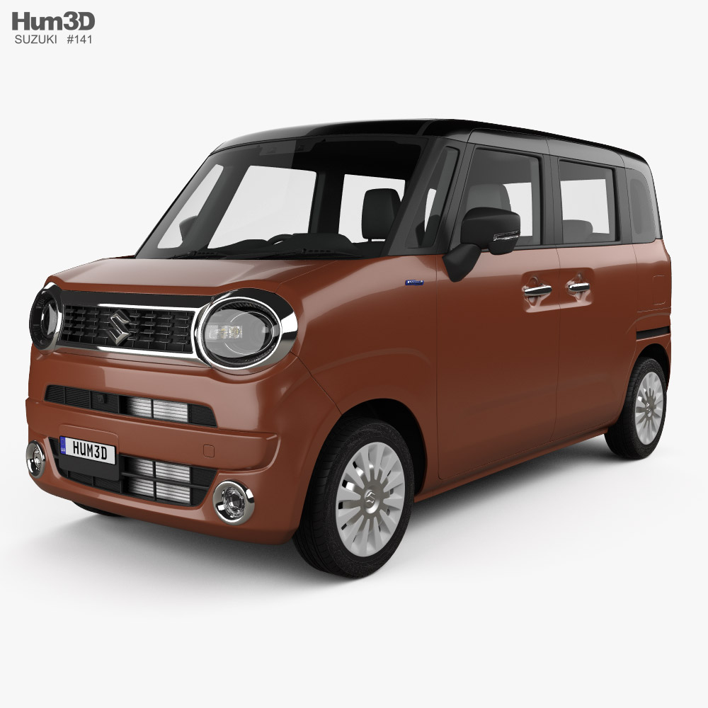 Suzuki Wagon R Smile 混合動力 2024 3D模型