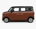 Suzuki Wagon R Smile hybrid 2024 3D-Modell Seitenansicht