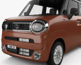 Suzuki Wagon R Smile híbrido 2024 Modelo 3D
