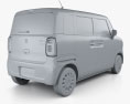 Suzuki Wagon R Smile hybrid 2024 3D-Modell