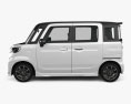 Suzuki Spacia Custom hybrid XS 2024 3D-Modell Seitenansicht
