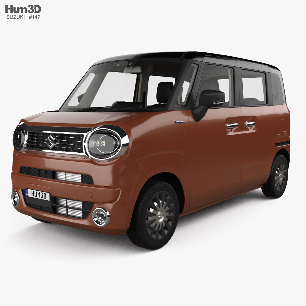 Suzuki Wagon R Smile hybrid with HQ interior 2024 3D model