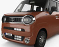 Suzuki Wagon R Smile 하이브리드 인테리어 가 있는 2021 3D 모델 