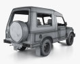Suzuki Gypsy з детальним інтер'єром 2019 3D модель