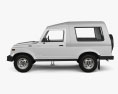 Suzuki Gypsy с детальным интерьером 2019 3D модель side view