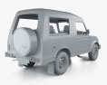 Suzuki Gypsy con interior 2019 Modelo 3D