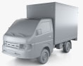 Suzuki Carry 탑차 2022 3D 모델  clay render
