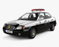 Suzuki Cultus 警察 セダン 2003 3Dモデル
